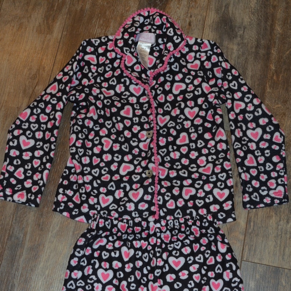 Heart Pajamas Button Up - Picture 2 of 5